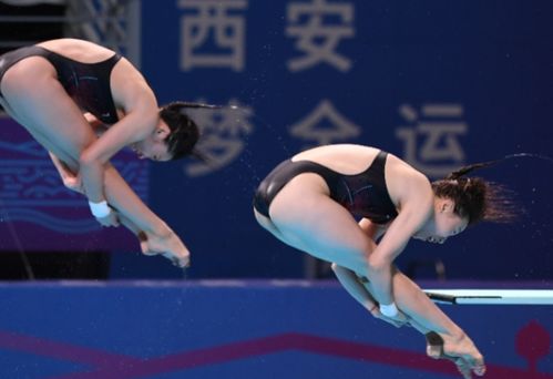 全運(yùn)會(huì)女子跳水團(tuán)體決賽，全紅嬋率領(lǐng)廣東隊(duì)奪冠，陜西隊(duì)獲得季軍